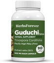 Herbsforever Guduchi Sat Capsules Tinospora Cordifolia Support Digestion Balancing Vata and Pitta 90 Vege Capsules 800 Mg Each