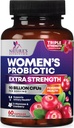 여성 소화 건강 지원을위한 Probiotics - 90 억 CFU 여성 프로바이오틱스, 16 Strains, Cranberry, Prebiotics, PH, Immune, Urinary, & Feminine 건강 지원, 60 캡슐을 가진 질 Probiotics