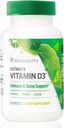 Youngevity Ultimate Vitamin D3 5000 IE med K2 - Vitamin D3, Vitamin K2 och Calcium Supplement för immunstöd, bendensitet och hjärthälsa - 60 kapslar