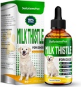 Milk Thistle for Dogs | Dog Liver Supplement for All Ages and Breeds | Here is Only Herbal Composition | + Attractive and Super Yummy Bacon Flavor | 2 Oz