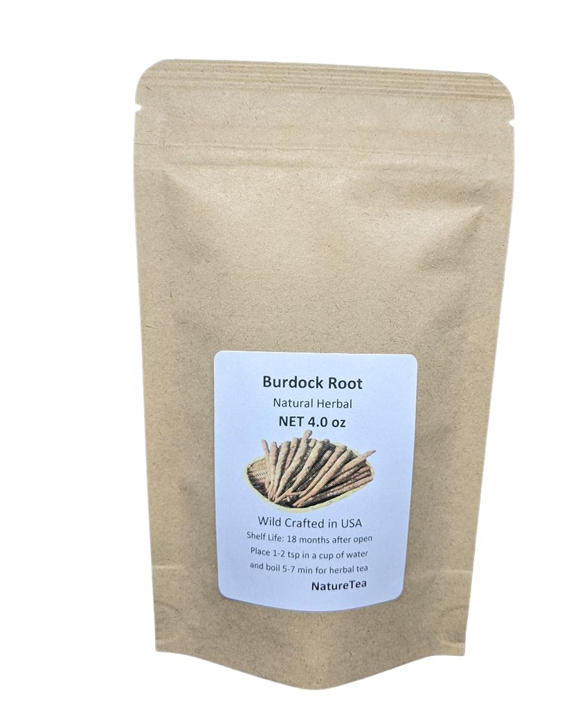 Burdock Root - Arctium pippa crapedf Burdock Root Cut 100% từ thiên nhiên (4z)