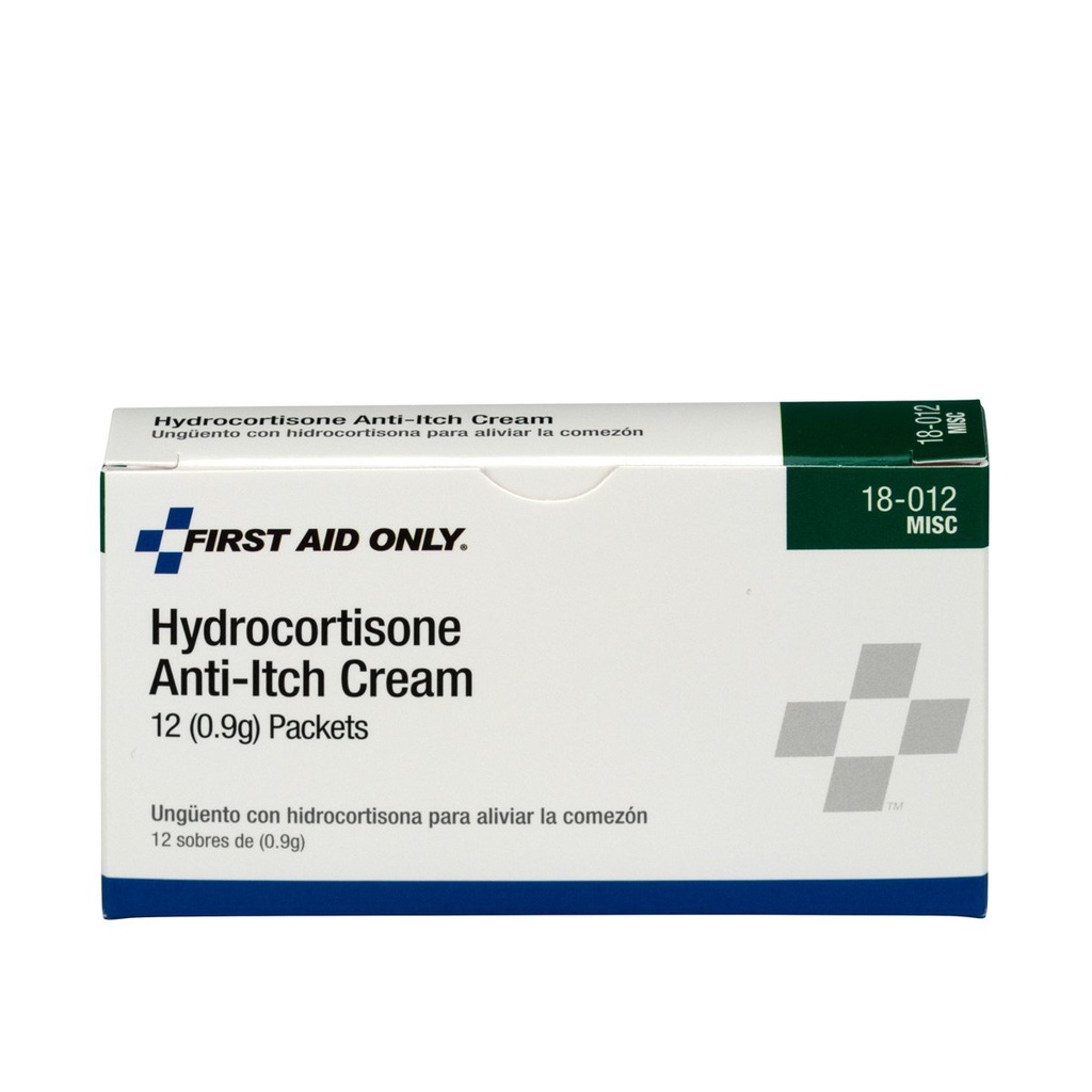 먼저 18-012 Hydrocortisone 크림 패킷, 12 카운트