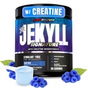 ProSupps Dr. Jekyll Signature Pre Workout Powder with Creatine - Stim-Free Preworkout Supports Focus & Endurance - Caffeine Free Gym & Fitness Supplements (Blue Razz, 30 Servings)
