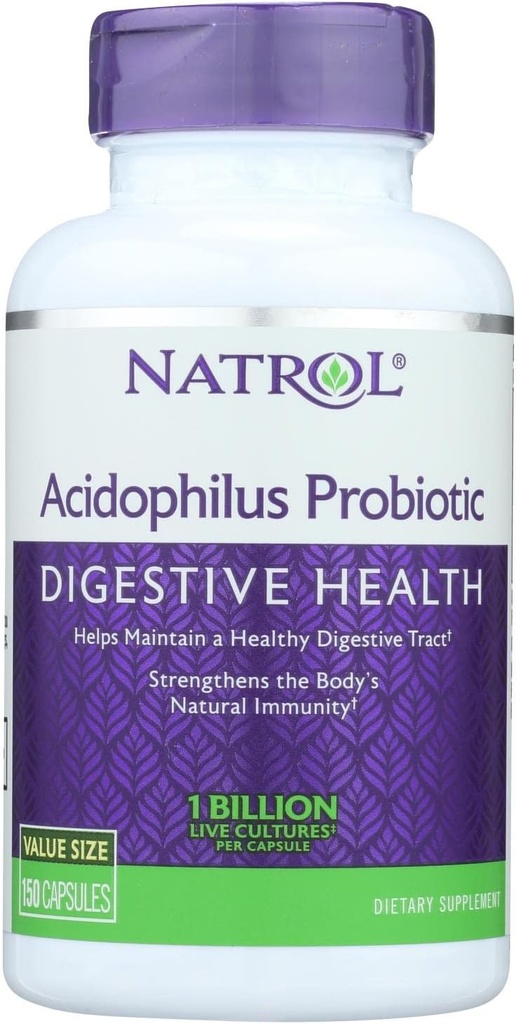 Natrol Acidophilus Probiotic - 100 mg - 150 Kapseln