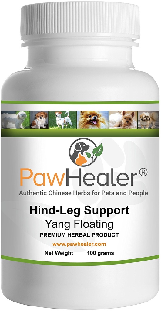 PawHealer Hind Leg Weakness: Yang Floating - Legs Buckle - 100 Grams-Herbal Powder-Dogs