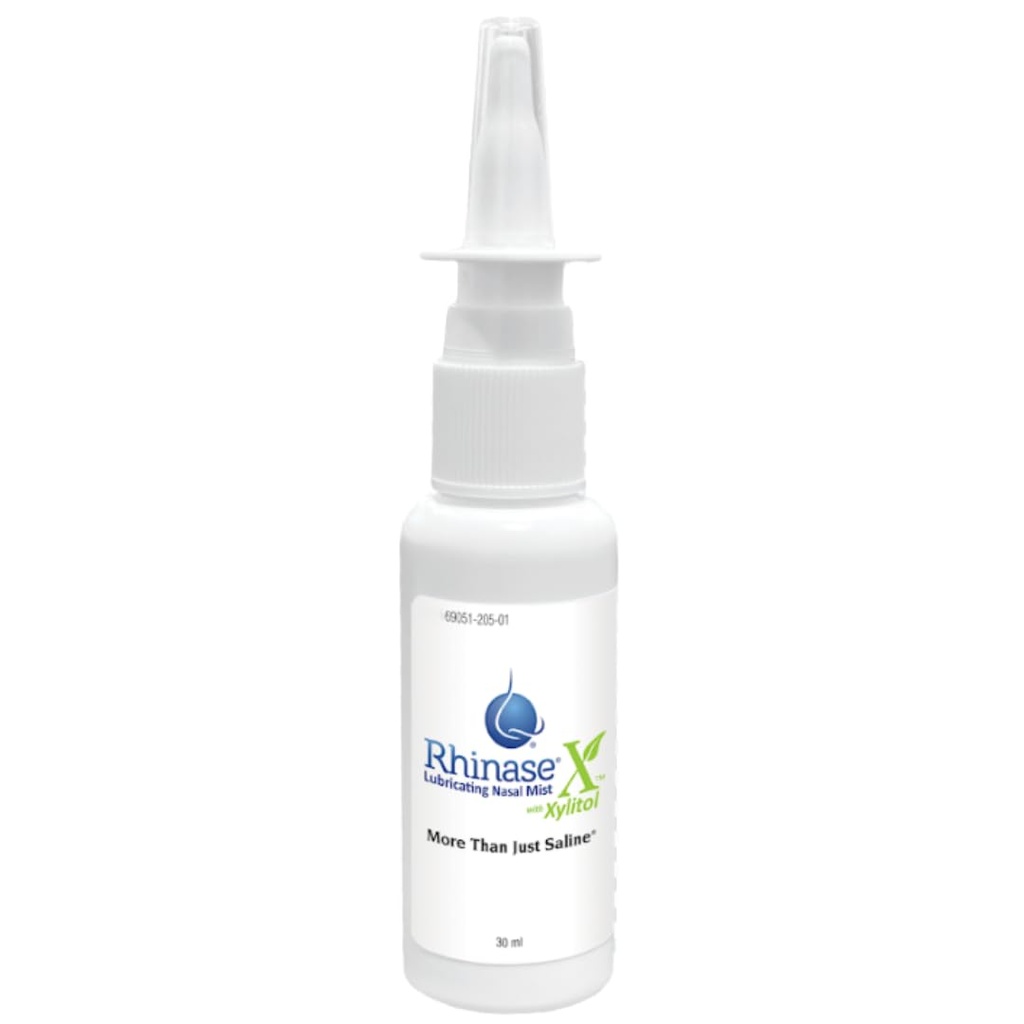 Rhinase X Lubricating Nasal Mist Spray with Xylitol | Long Lasting Symptom Relief from Nasal Dryness | Less Sneezing, Itchiness, Nasal drip and Congestion