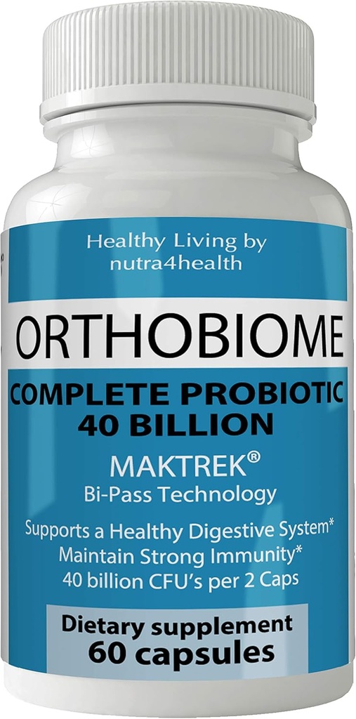 Orthobiome Prostogens pils Orto brome capsoles สูตร Boost Metabolis pluplement supplement election for high digestion to stopleing, constitation and Relieves flatulence pas