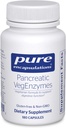 Pure Encapsulations Pancreatic VegEnzimes - 124; Carbohidrát, lipid és fehérje hypoallergén kiegészítése