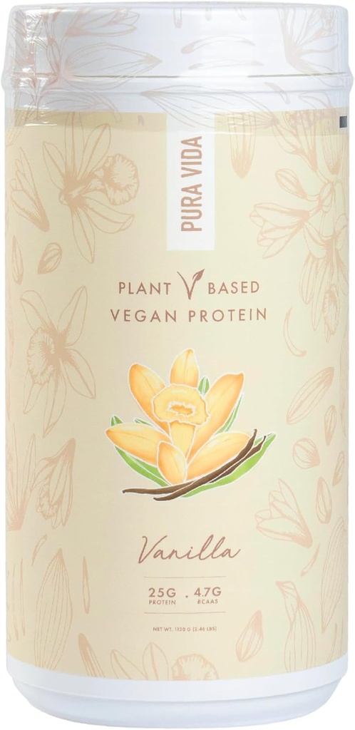 Pura Vida Majami Vanilla, Augalų pagrindu - Vegano proteinas