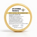 ECZEMA HONEY Gentle Oatmeal and Lavender Soap - Natural Eczema Body Wash - Daily Gentle Soap for Dry, Itchy, Sensitive, & Irritable Skin (3.3 Oz)