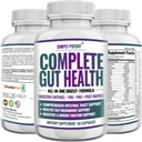 Complete Gut Health, Digetical Enzymes Plus Prebiotic, Probiotic & Post Oustraintestinal Support, Support Gut Health & Imune Fungsi, 60 Kapsul