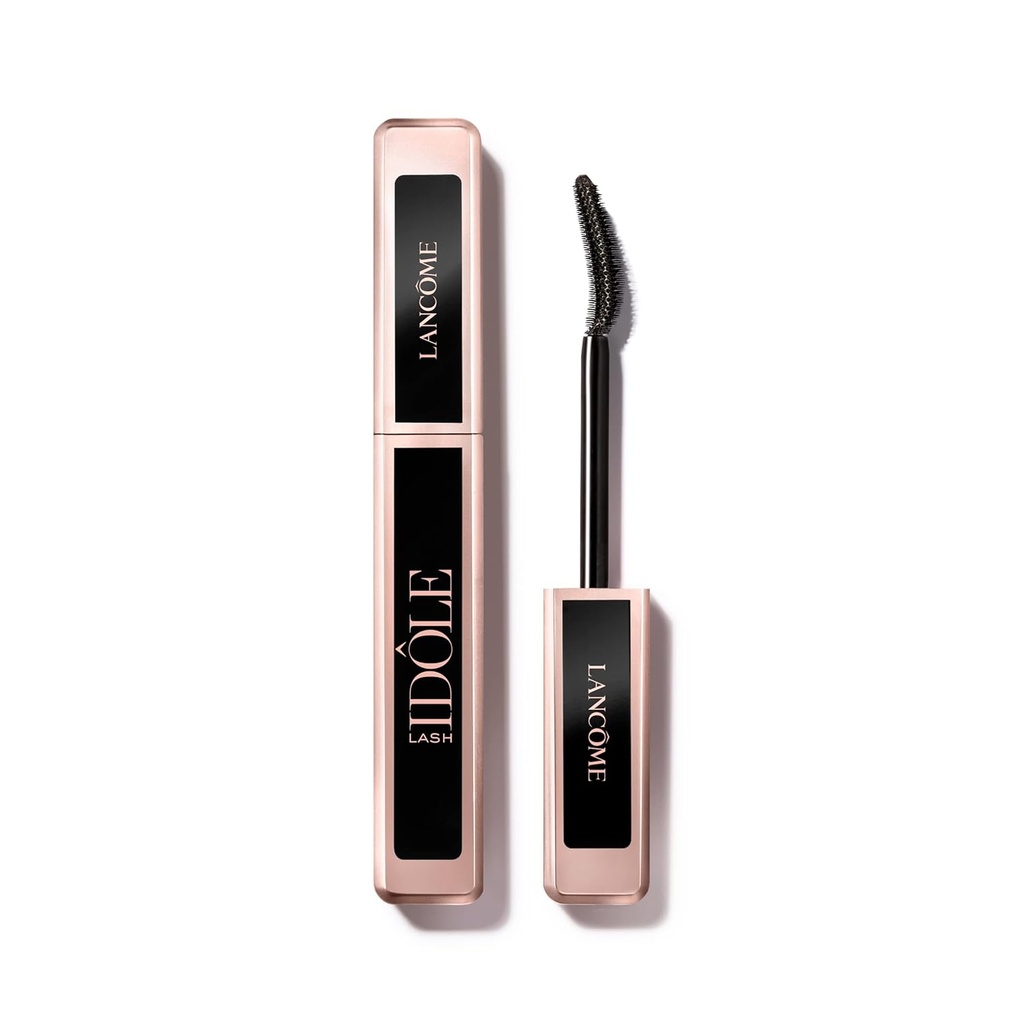 Lancôme Lash Idôle Lash-Lifting & Voluming Mascara - Negre Mascara per al volum instantani, longitud i enclay - Smutdge Tests & Up a 24H usant - Negre
