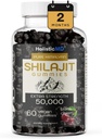 Shilajit Gummies pour les hommes femmes pure himalayenne extra strength 50 000 résine pour le métabolisme soutenir Ashwagandha Sibérie Chaga.
