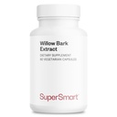 Supersmart - Willow Bark Extract 80 mg Per Day (15% Salicin) - General Health - Plant Extract Supplement | Non-GMO & Gluten Free - 60 Vegetarian Capsules