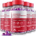 (5 Pack) Elite Testo Rx Gummies, Toate Formula masculin natural, Supliment Premium pentru bărbați, EliteTesto Rx pastile pentru sănătate generală, Elite TestoRx Gummy s, Recenzii oficiale EliteTestoRx (300 Gummies)