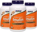 NOW Foods Inulin (Sertifikasi Organik) - 8 oz (Paket 3)