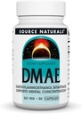 Bron Naturals DMAE, Dimethylaminoethanol Bitrate - Ondersteunt mentale concentratie - 50 capsules