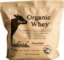 Raw Organic WHay Proten Recember, Grads Fed, Happy Foods Foods, University Cogs, Unndated, Hornone free, Non-GMOVO, Gluten Free, unflavored Protein, 5LB