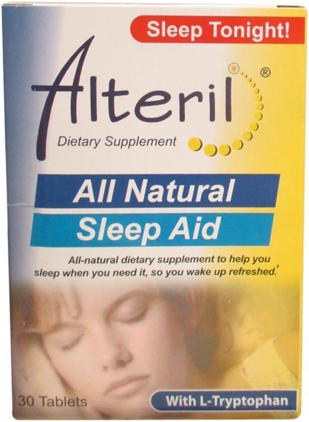 Biotab Nutraceuticals Alteril Sleep Aid with L-Tryptophan, Tablets 30 ea (Package alda daiteke)