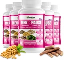 GreeNatr Herbal Menopause 支持热闪电,夜汗和Mood Swings Relief的复合体. 推广平衡荷尔蒙级 - 黑科霍什,东奎,利科里兹根和凯尔普叶(6瓶)