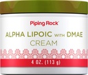 Piping Rock Alpha Lipoic Active z4 oz oz, oz oz, amb DMAE Cream konversation Cybering & Firming for Face & Skinn GMO, Free