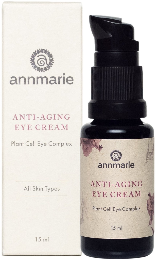 Anmarie Skin Care Anti-Aging Eye Cream - With Antioxidant-Rich Green Tea, Eyebright &amp; Cucumber Extract, Soothing for Puffiness, Fine Lines and Wrinkles, All Skin Types (15ml, 0.5 fl oz)