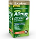 Goodsense All Day Alergy, Ceteriizine Hydrolourfiles, 10 mg, Antihistamí, 365 comte