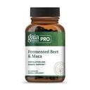 GAIA HERBS PRO Fermented Beet & Maca - Healthy Energy & Circulation Support Supplement* - Kidney Health Supplement with Beet & Carrot Root - Vegan, Gluten-Free, Soy-Free - 60 Capsules (30 Servings)
