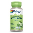 SOLARAY Gotu Kola 450mg - Centella Asiatica Herbal Supplements - Gotu Kola Capsules Made with Whole Aerial for Powerful Wellness Support - Vegan, Non-GMO, Lab Verified, 60-Day Guarantee, 100 Servings