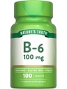 Nature's Truth B6 Vitamin | 100mg | 100 Tablets | Vegan, Non-GMO & Gluten Free Supplement