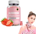 DYALE Glutationa Colágeno Glow Gummies,Glutationa Colágeno Glow Gummies para mancha escura,60 / 120 Pcs Glutationa Colágeno Gummies para mulheres, Gummies de colágeno coreano para mancha escura (1pc)