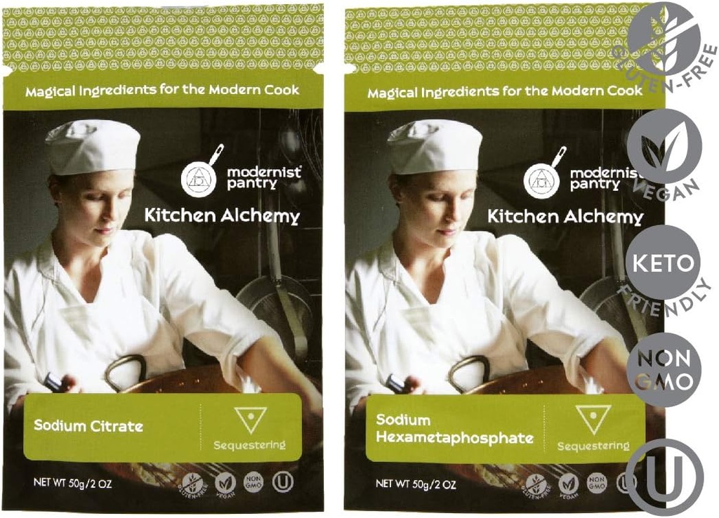 Citratació + Sodi Hexata fosfat Empaquetament del valor No Dyno-GMO Vegan OU Kosher Certified - 100g/4oz