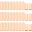 Frienda 30 Pieces Gel Finger Protector Xüsusiyyət Dəstək Dəstək Dəstək Dəstəklər (Apricot)