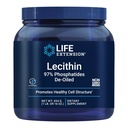 Life Extension Lecithin, Promotes Healthy Cell Structure and Function in the Brain, Gluten Free, Non-GMO, Vegetarian, 454 Grams