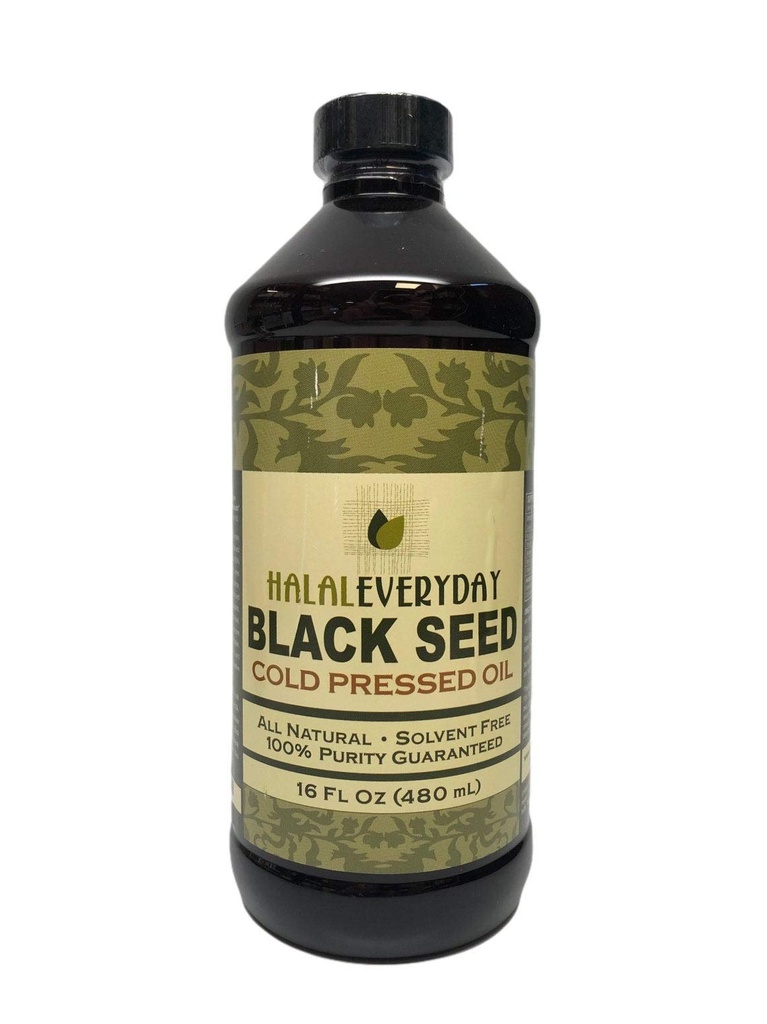 Pure Black Seed Oil - 16 OZ - 100% Pure and Cold Pressed Black Seed - Non-GMO and Vegan - Nigella Sativa