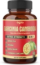Reine Garcinia Cambogia Kapseln - 6in1 mit Grüner Tee, Arjuna, Knoblauch Bulb, Turmeric & Schwarz Pfeffer - 90 Zähler