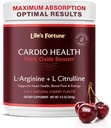Life's Fortune 5000mg L- Arginine Supplement Powder & 1000mg L-Citrulline, kõrge potentsi lämmastikoksiidi Tervise Booster, vastupidavus, treening Performance, Natural Cherry Maitse (20 Servings)
