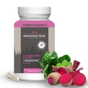 Mountain Peak Nutritionals Digestive Enzymes & Probiotics for Gut Health & Bloating Relief - Advanced Digestion Supplement w/ 12-Strain Probiotic Blend & Betaine HCl (90 Vegetarian Capsules)