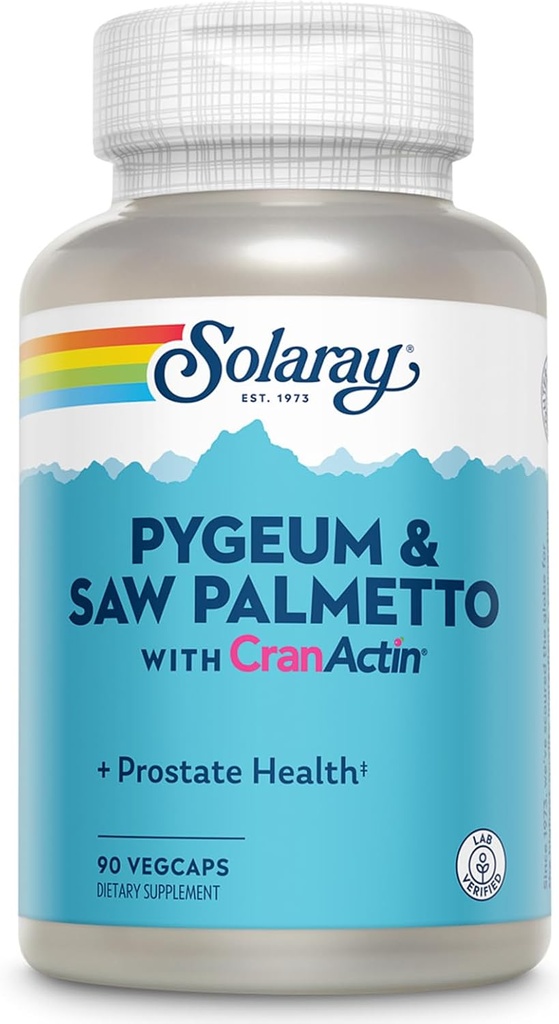 Sunay Pygeum ו Saw Palmetto עם תוסף Cranactin, 90 Count