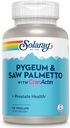 Solaray Pygeum and Saw Palmetto with Cranactin supplement, 90 count