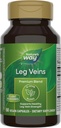 Nature 's Way Leg Veins, Supports Heally Leg Power *, 6- Herb Blend, Horse Chestnut Extract and Dandelion Suplemen, Gluten Free, 60 Vegan Capsules (Packaging May Wary)