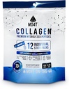 hydrolyzed Collagen Peptides - Collagen Travel Packets - Grass-Fed-Fed-Fed- Unflavored,-Portable Collageagen אבקת for Joints, Hair, Skin & Nails -12 Sachets