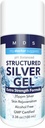 Strutturato Colloidale Silver Gel Extra Forza - Raffreddamento Topico - pH Balanced 35ppm Strutturato Argento Fornisce Rilievo allenitivo di Burns & Skin Irritazioni