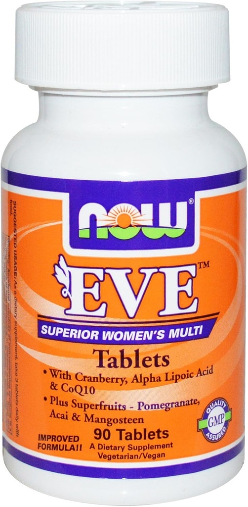 Meerdere vitamine 90 tabletten van Eve-Women (verpakking van 2)