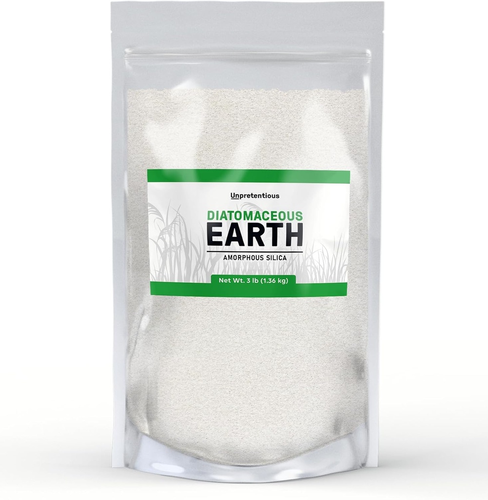 Uprætentiøs Diatoméous Earth, Ferskvandsperle Silica (48 Ounce)