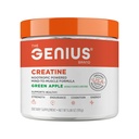 Genius Creatine Powder, Post Workout Supplement For Men and Women with Creapure Monohydrate, Hydrochloride Hcl MagnaPower and Carnosyn Beta-Alanine SR, Natural Lean Muscle Builder – Sour Apple, 188G