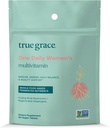 True Grace One Daily Women’s Multivitamin Fermented Minerals, Organic Adaptogens & Mushrooms Whole Body Balance, Immune, Energy, Beauty Support - Non-GMO, Gluten Free, Soy Free - 90 Vegan Tablets