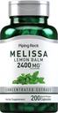 Piping Rock Lemon Balm Capsules 2400mg 