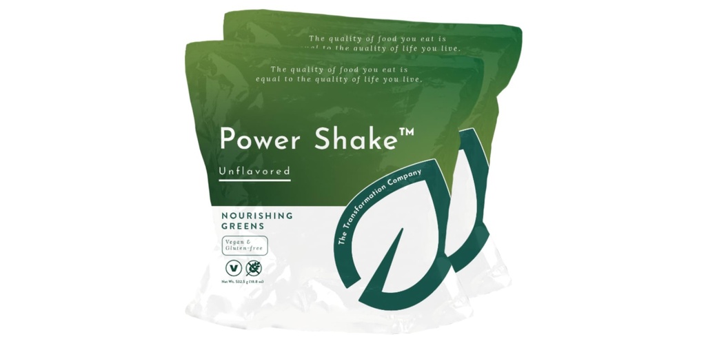 Purium Power Shake - Unflavored - 1065 Grams - Vegan Meal Replacement Powder, Protein, Vitamins & Minerals - Certified USDA Organic, Gluten Free, Kosher - 30 Servings