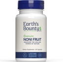 Earth's Bounty Hawaiian Noni Fruit Capsules - 60 Veggie Caps - Zdravý imunitný systém a Spoločná zdravotná podpora - 100% Natural & Pure Noni - Vegetariánska
